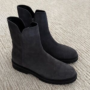 Aquatalia Gray Ankle Boots